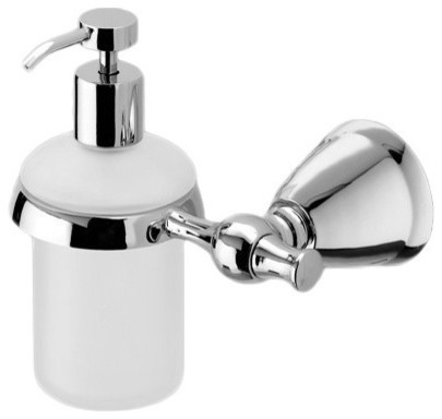 Wall Mounted Frosted Gl Soap Dispenser Traditional Wall Mounted Frosted Gl Soap Dispenser