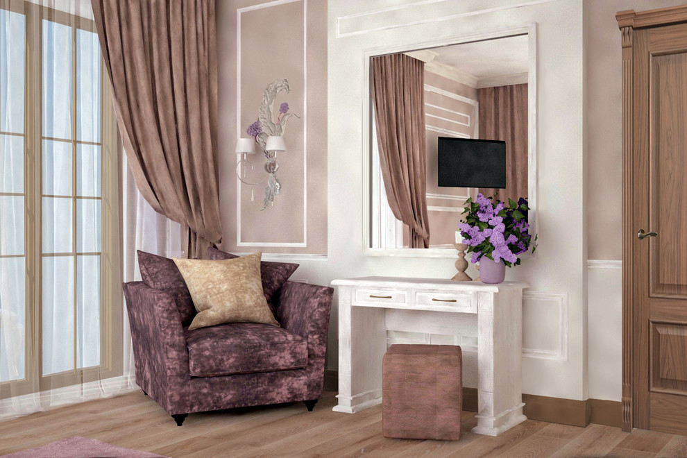 Спальня в стиле неоклассика