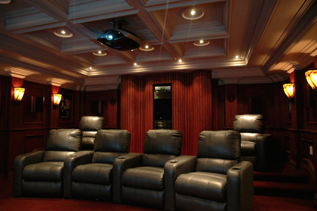 Our Sample Projects transitional-home-theater