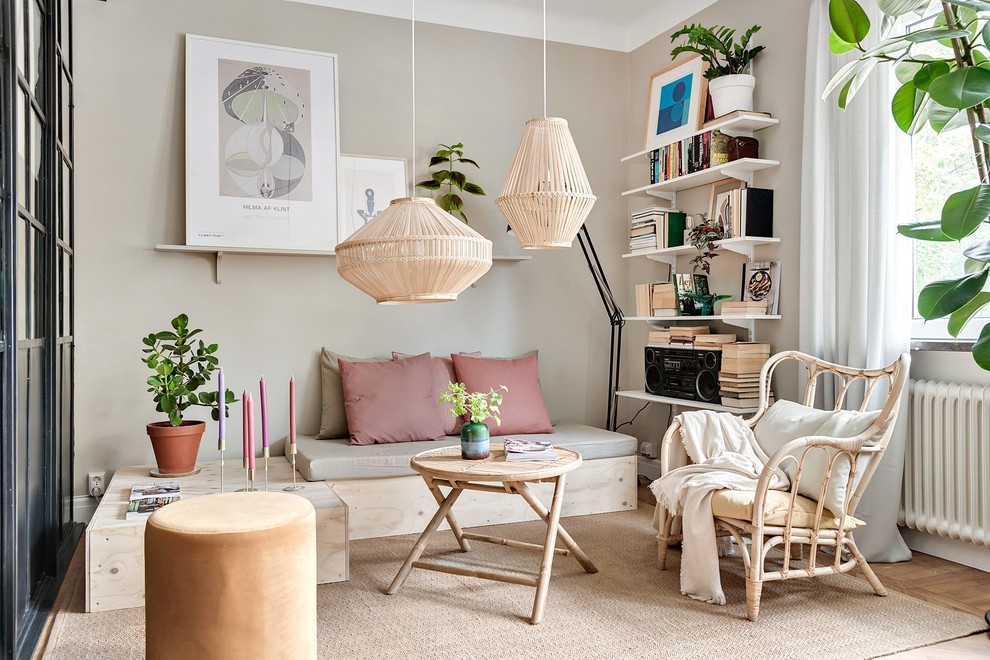 Photo of a scandinavian living room in Malmo.