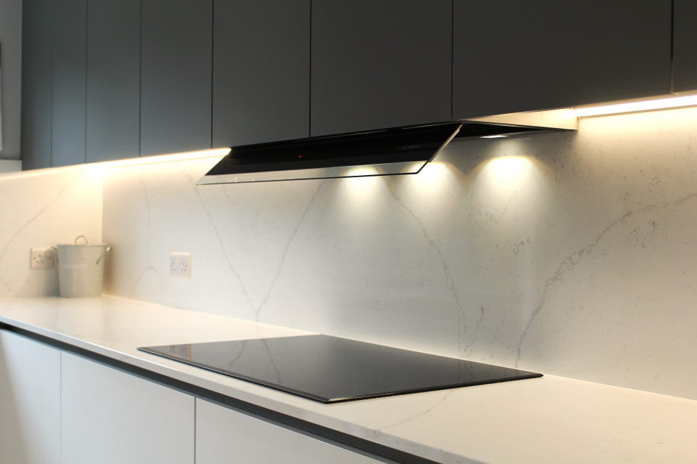 The Oadby Kitchen - Volpi True Handleless - RRP £60,300 - Luxe Price £51,200