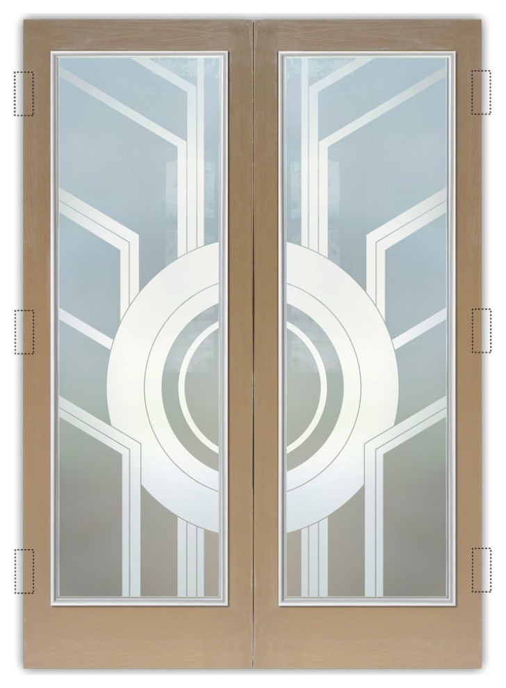 Front Door Sun Odyssey II Fiberglass Smooth 30" x 80" Book/Slab