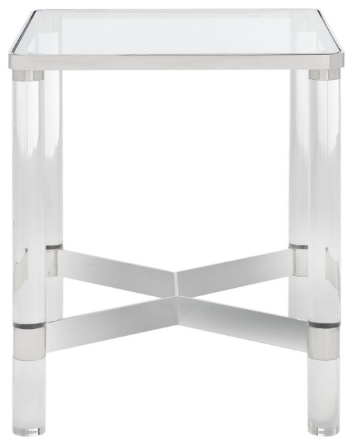 Safavieh Couture Suzanna Acrylic Accent Table, #N/A - Contemporary ...