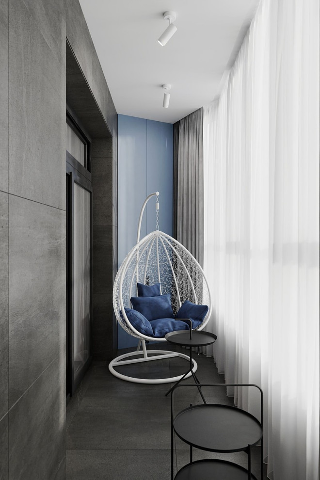 Интерьер квартиры в современном стиле, ЖК «Остров», 90 кв.м.