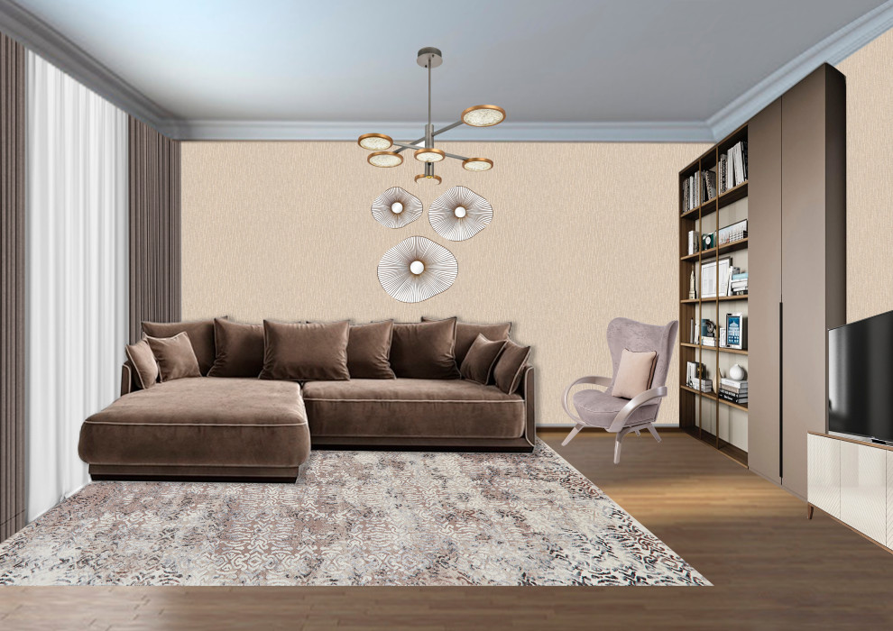 Современный интерьер для взрослой семейной пары