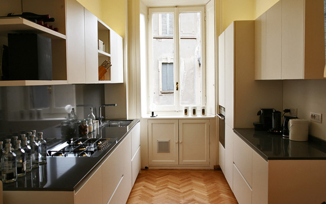 Morgagni Flat contemporary-kitchen