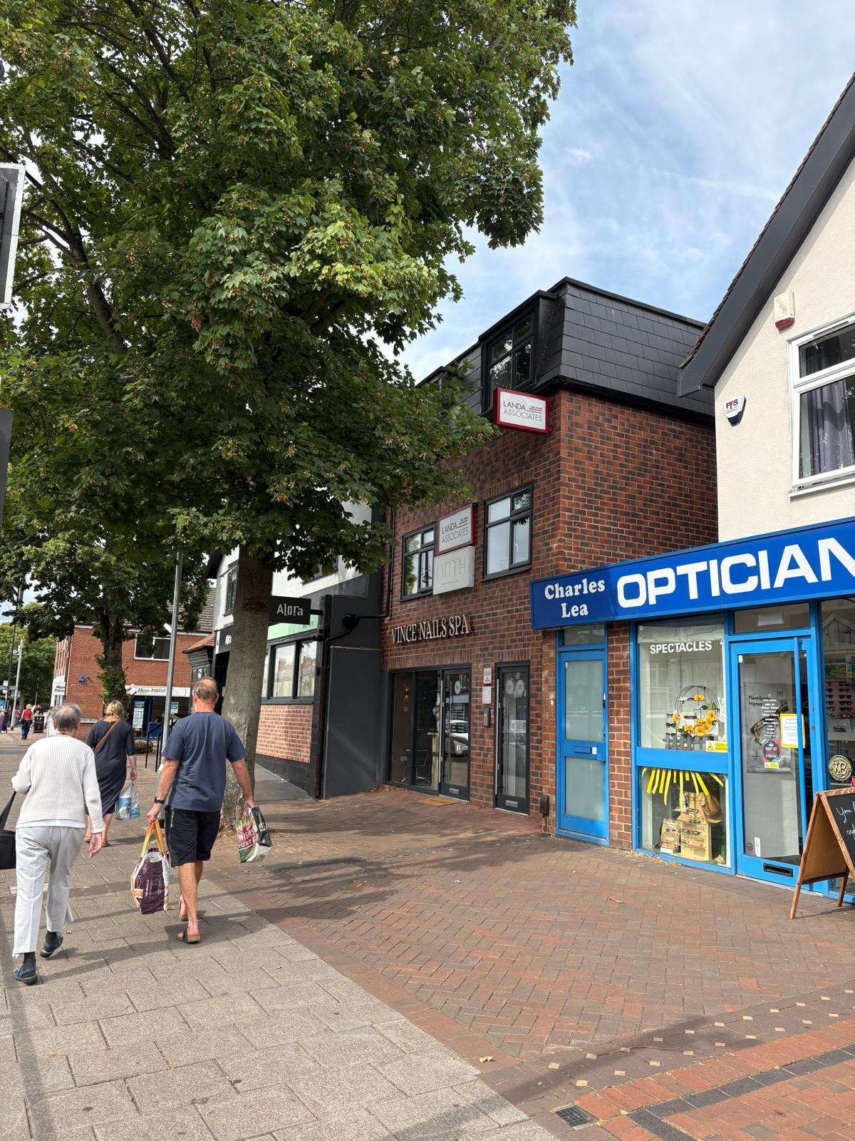 Restaurant, apartment and offices. Plains Road. Mapperley. Nottingham.
