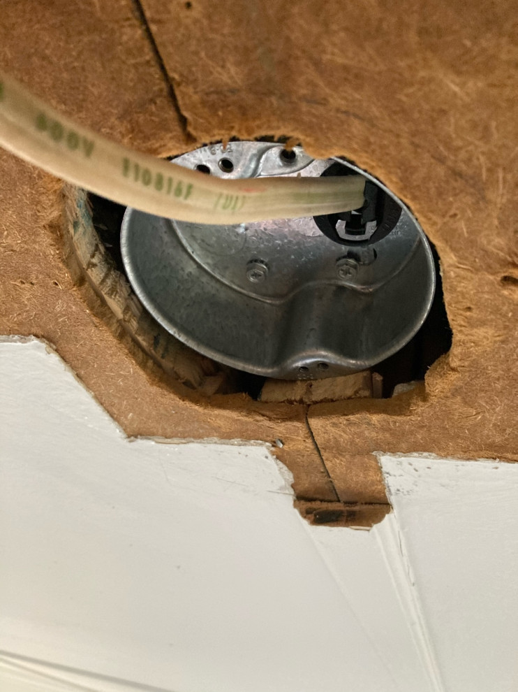 Ceiling Fan Bracket Too Wide For Box Shelly Lighting