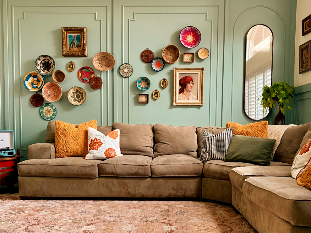 Eclectic Living Room