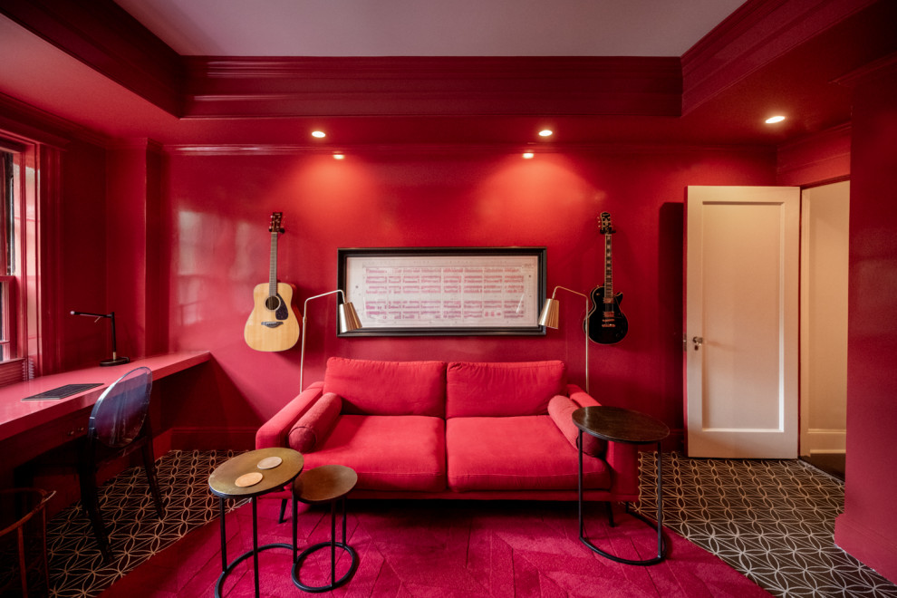 Home design - transitional home design idea in Boston