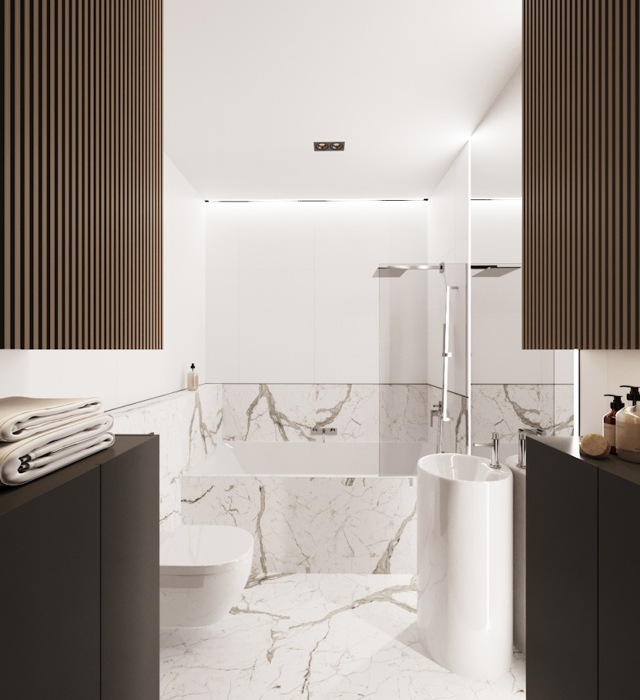 Интерьер ванной комнаты