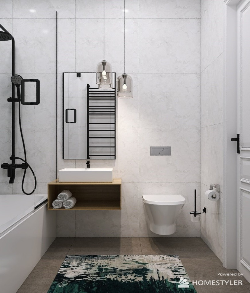 Ванная комната, 4 кв.м.