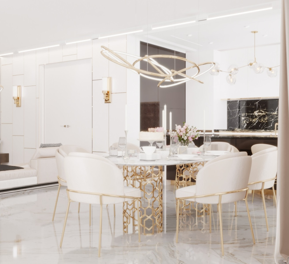 Неоклассика в ванильном цвете