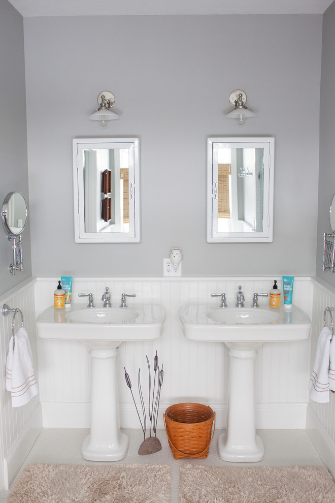 This is an example of a mid-sized contemporary bathroom in Other.