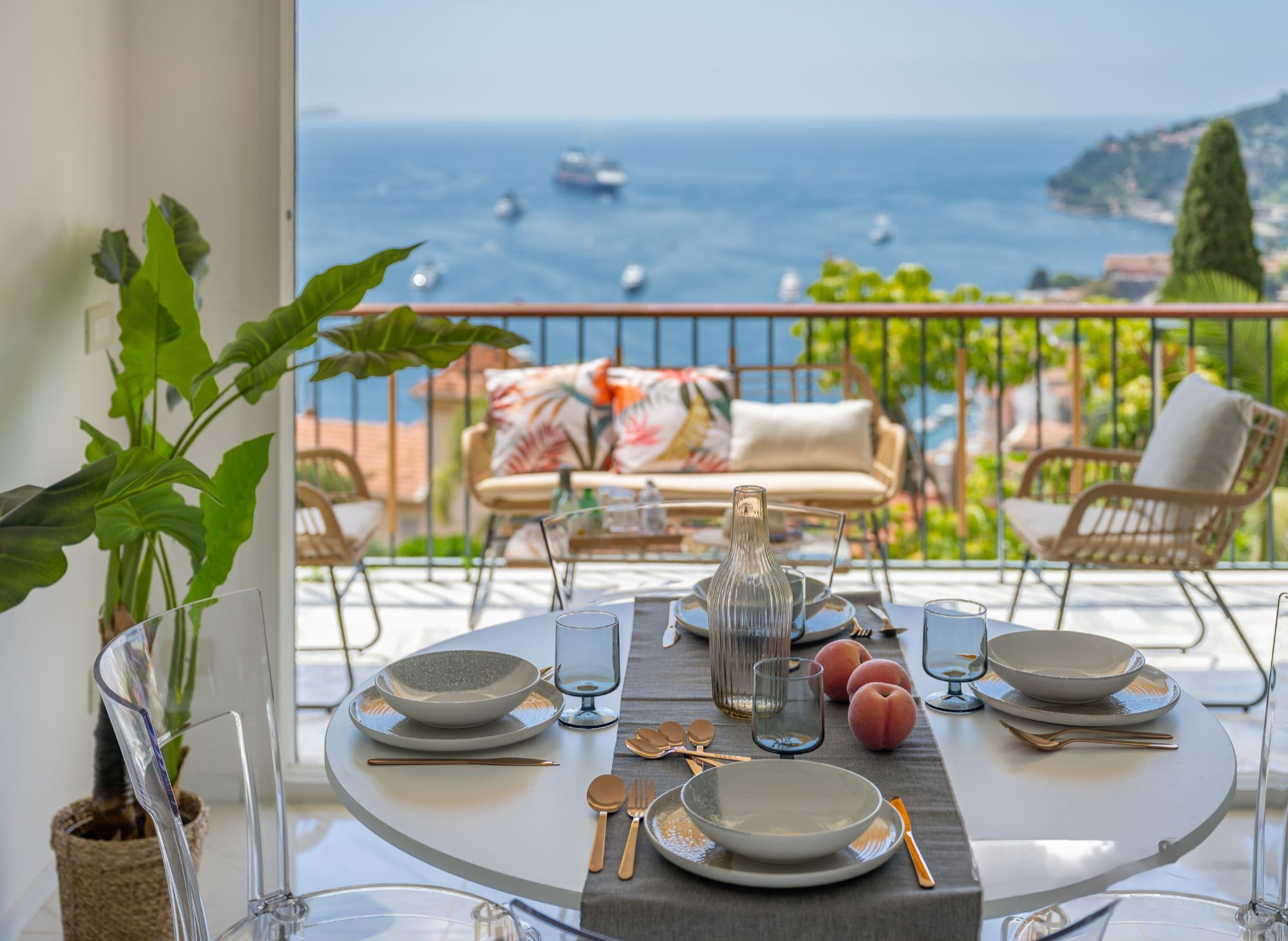 Home staging, chemin de Caire, Villefranche sur mer