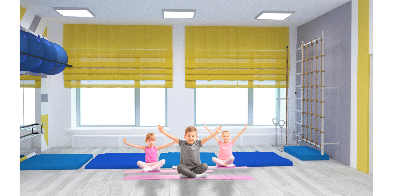 Дизайн интерьера ДС "Золотой ключик"