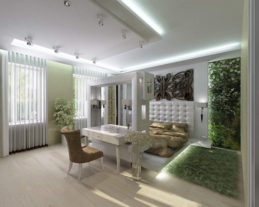 Спальня частного дома