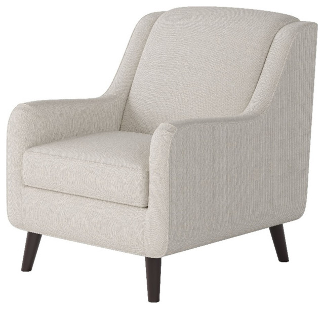 Southern Home Furnishings Truth or Dare Salt Fabric Accent Chair Off