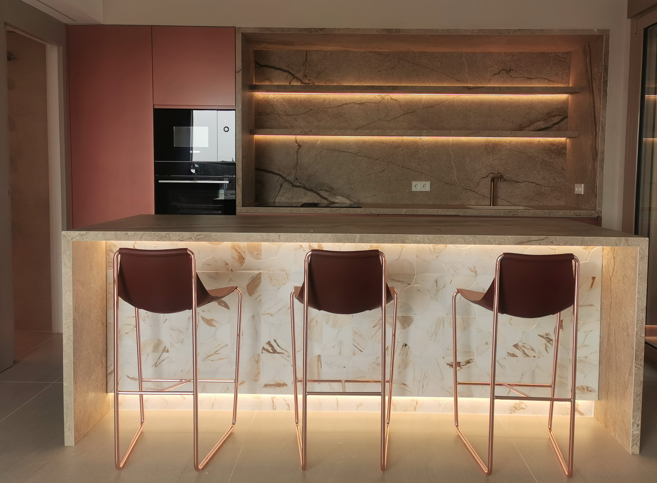 Proyecto de interiorismo y reforma integral ático -Valencia