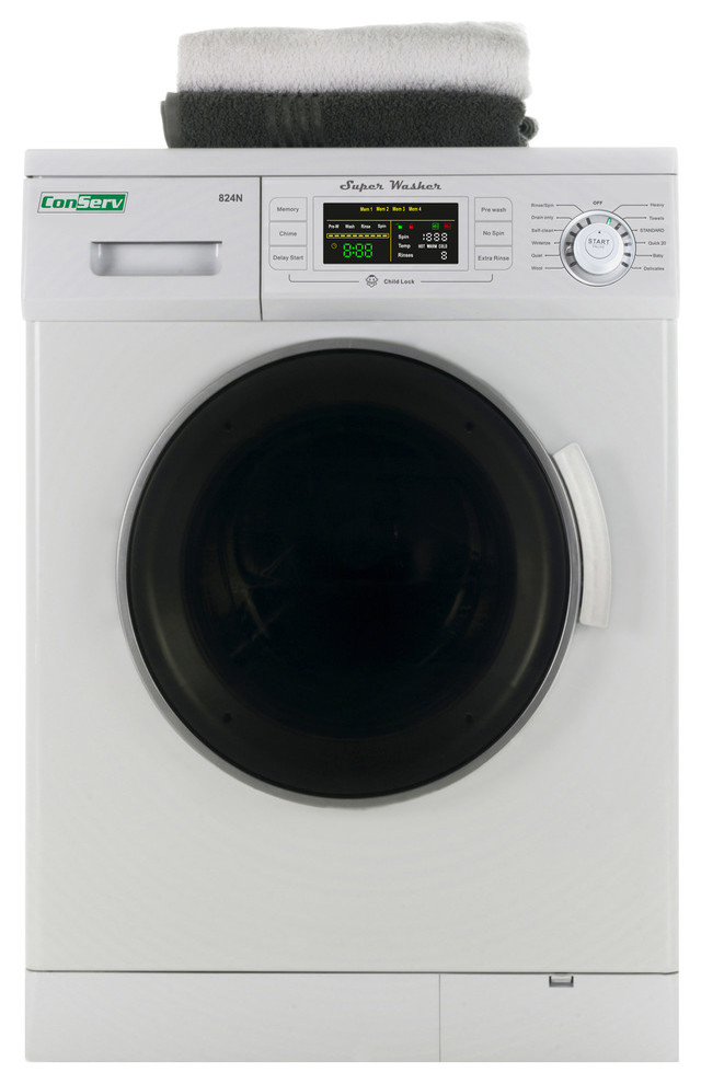 Conserv Pro 13 lbs Compact 110V Washer 1200 RPM 12 Programs/Quiet