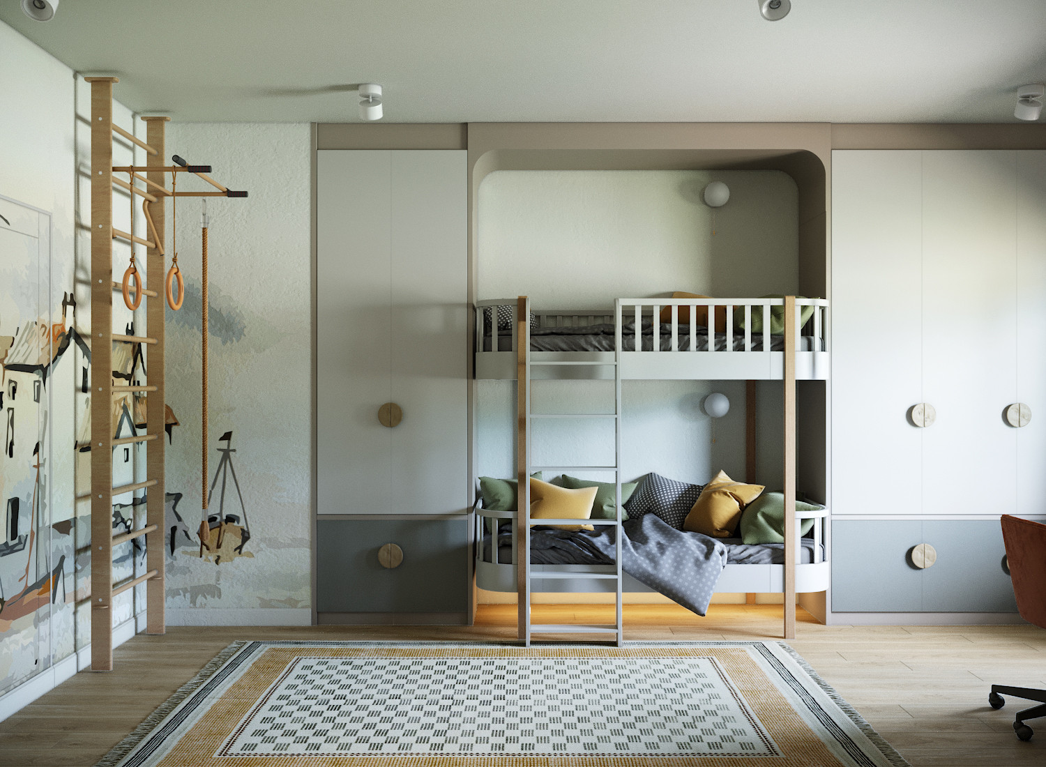 Квартира для семьи с 3мя детьми