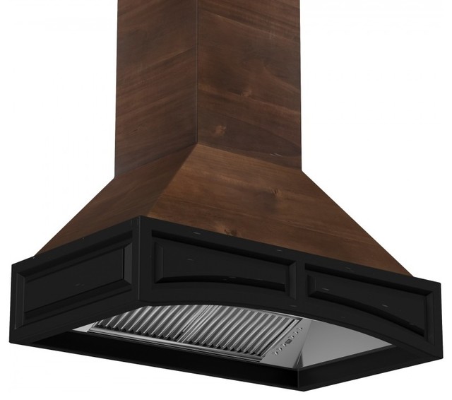 ZLINE 321CC-30 Wooden Wall Range Hood with Crown Molding - Transitional