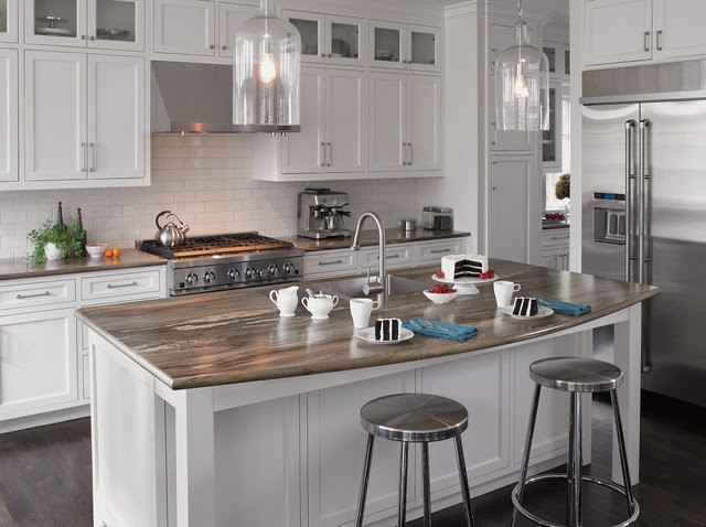Kitchen - transitional kitchen idea in Chicago