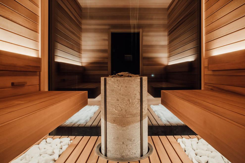 Сауна  в фахверке