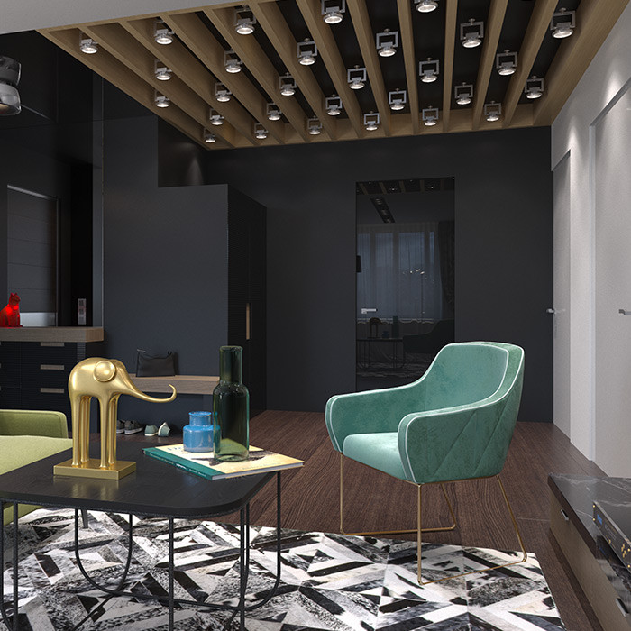 Дизайн квартиры Vintage