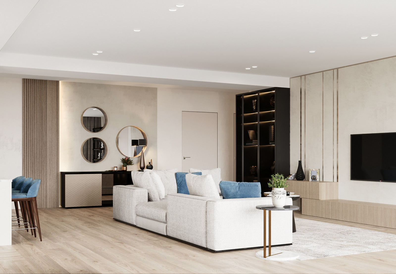 Дом с панорамными окнами