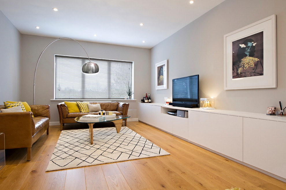 Modern Living and Entrance Hall