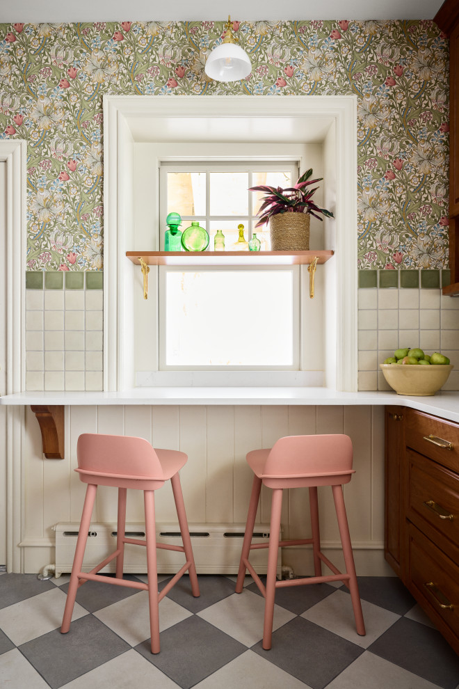 Inspiration for a craftsman kitchen remodel in Philadelphia