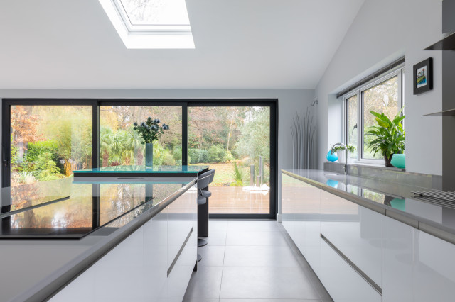 Blue's Blue modern-kueche