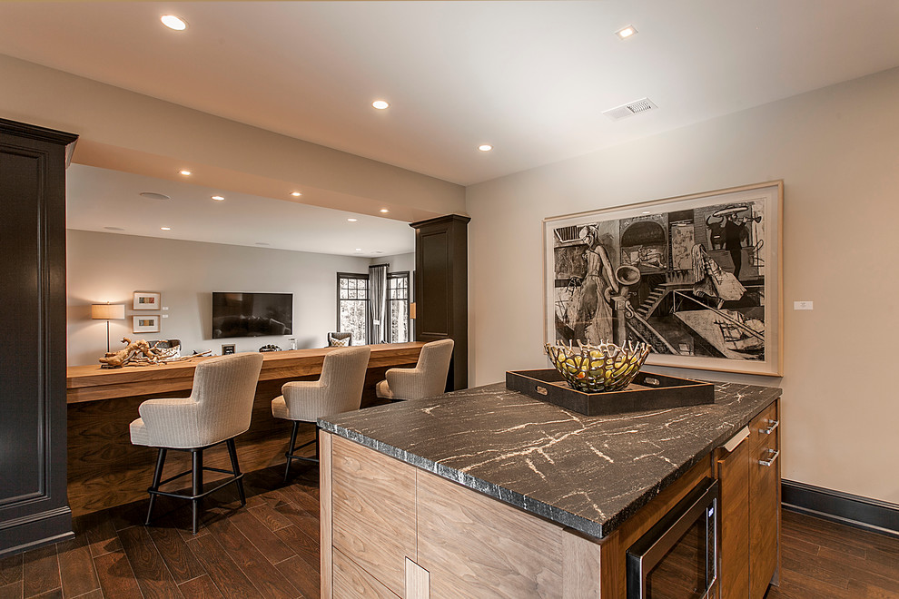 Artisan Lakeside Showhouse - Transitional - Home Bar - Minneapolis - by ...