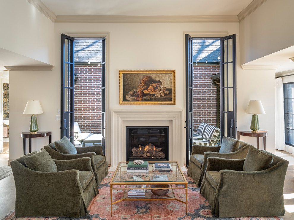 Westwood Bungalow - Transitional - Living Room - Kansas City - by ...