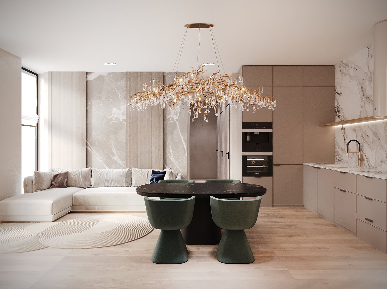 Проект кухни-гостиной