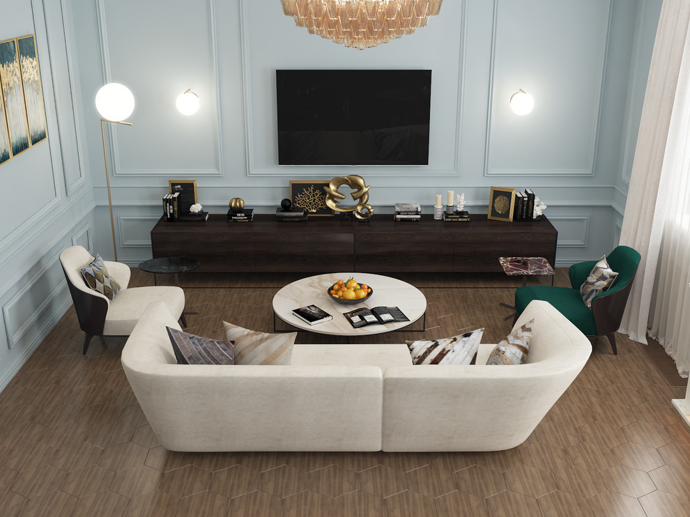 ЖК «Донской Олимп». Дизайн квартиры в парижском стиле