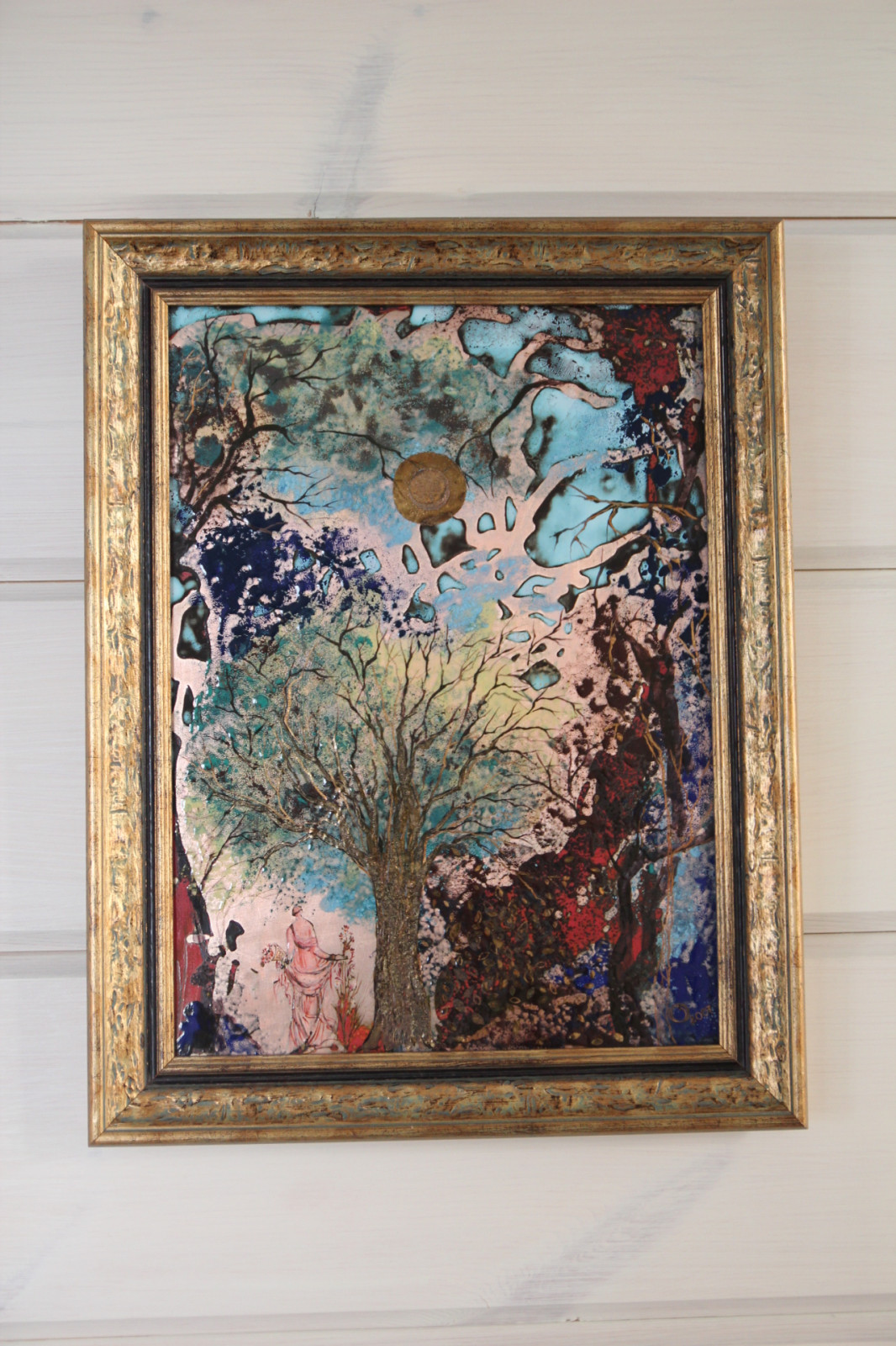 Дом с видом на лес.