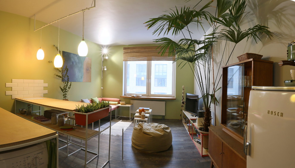 Интерьерная фотосъемка двухкомнатной квартиры на Полтавской