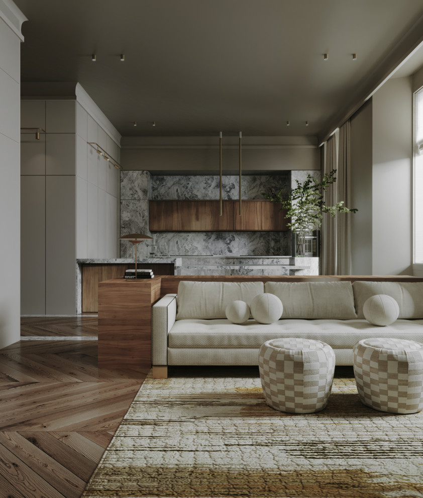 Квартира с высокими потолками