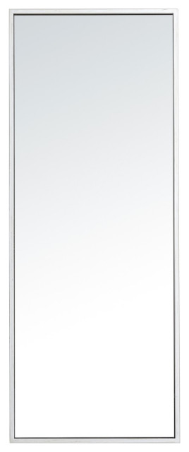 Elegant Lighting MR41436S Modern Monet Mirror Silver