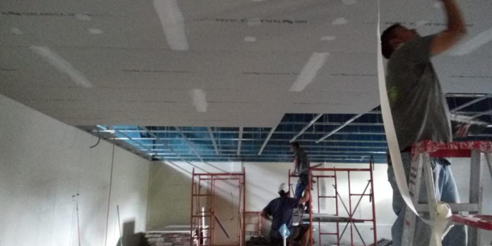 SAL503 - Installtion of tile & drop ceiling