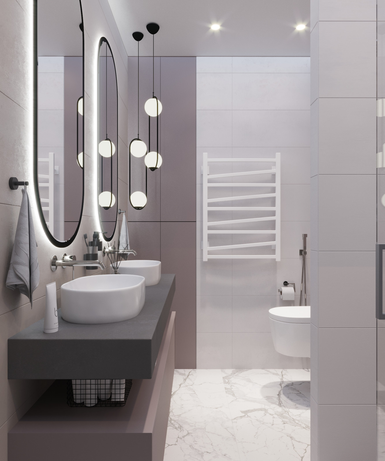 Дизайн-проект квартиры 120 м2 в Москве