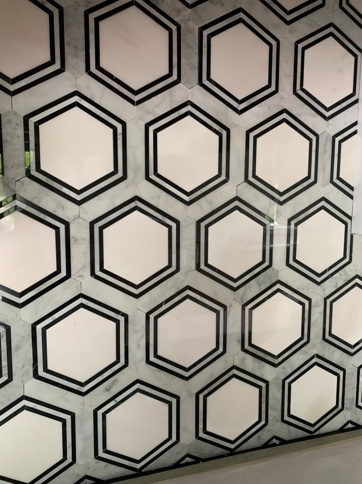 Inspiration for a transitional home design remodel in Boston