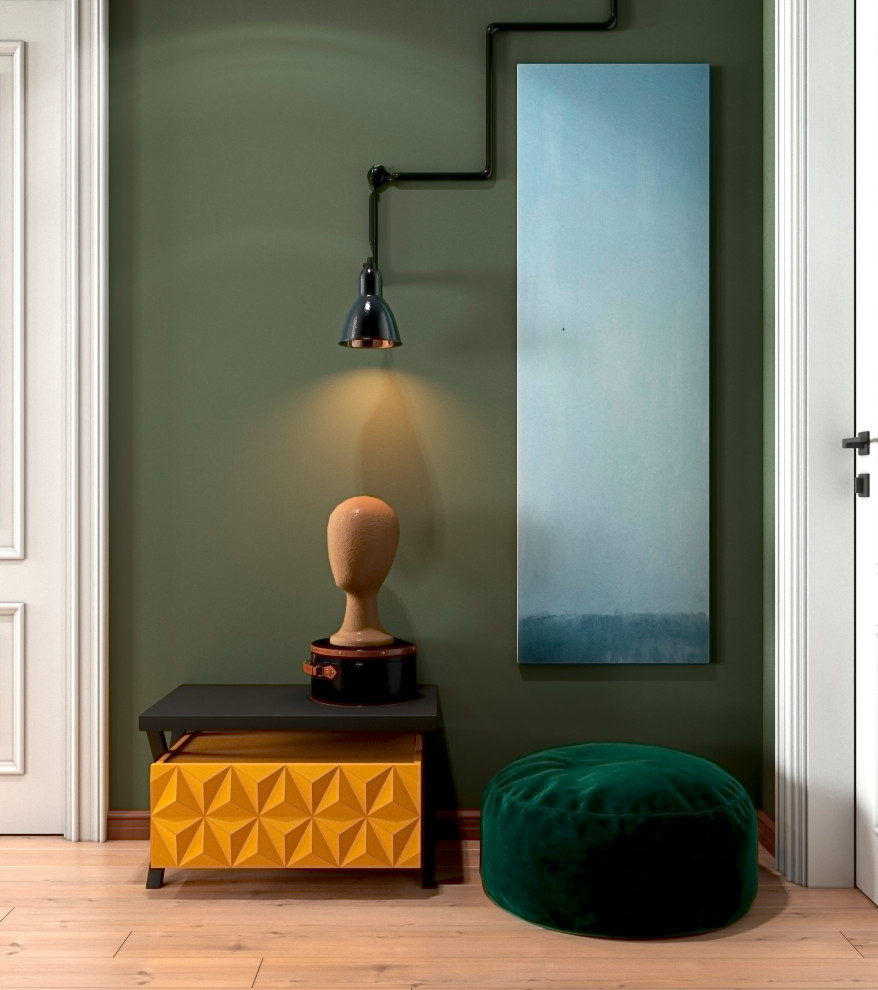 Яркая квартира для молодой пары