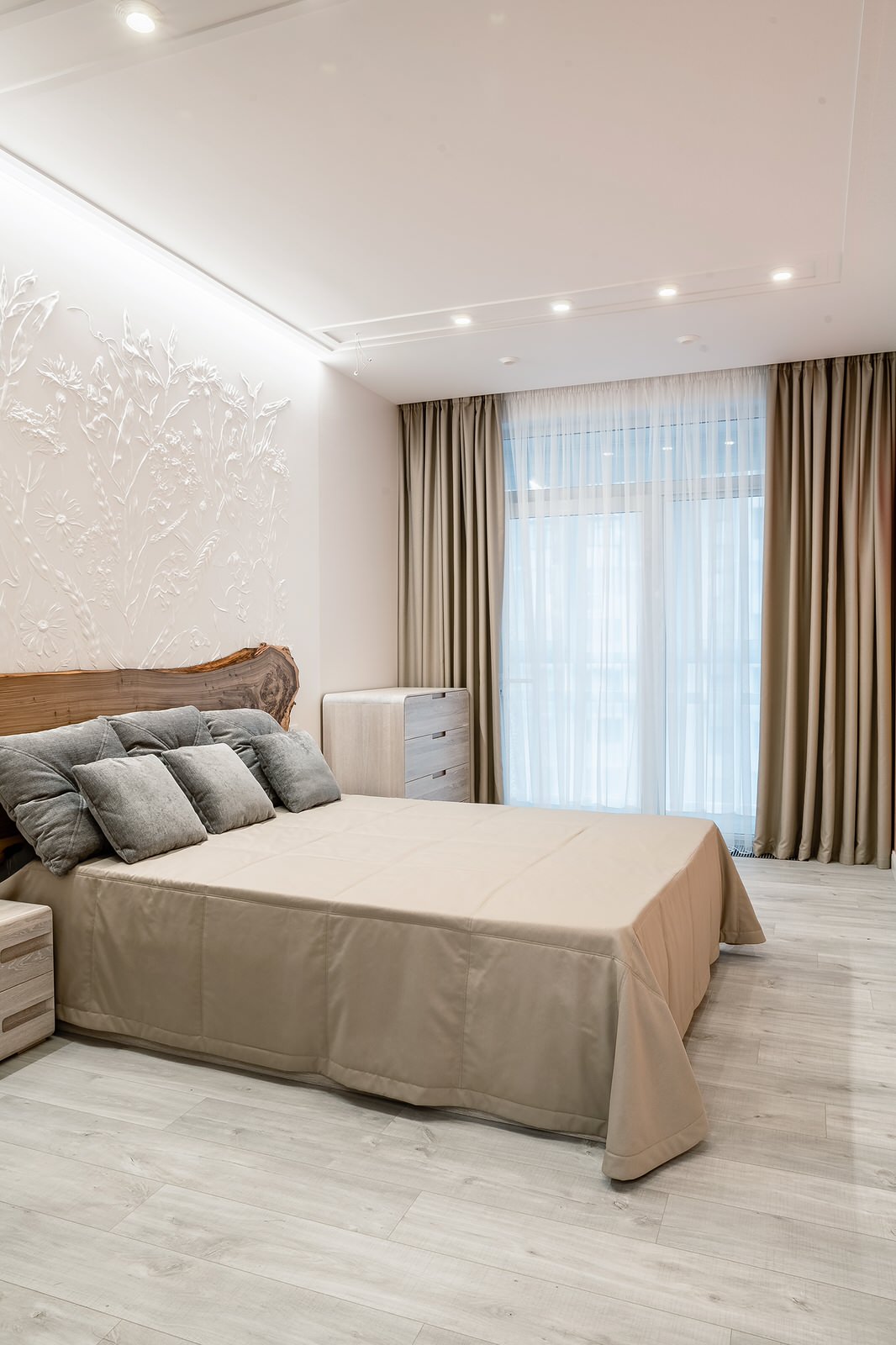 Съемка текстильного декора для спальни