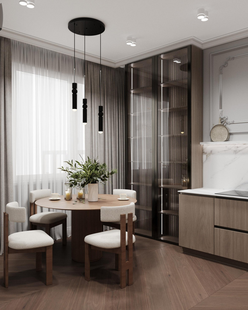 Квартира 90м2 в Краснодаре в стиле неоклассика