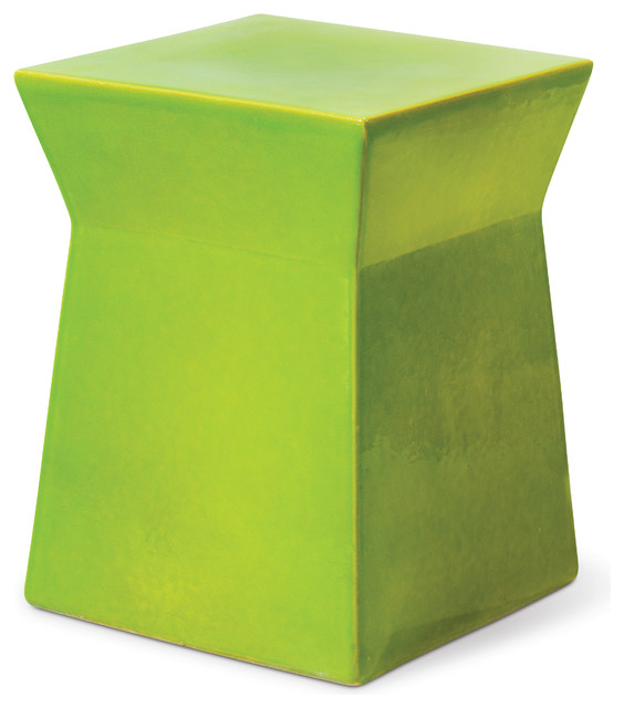 Ashlar Stool/Accent Table Contemporary Accent And Garden Stools