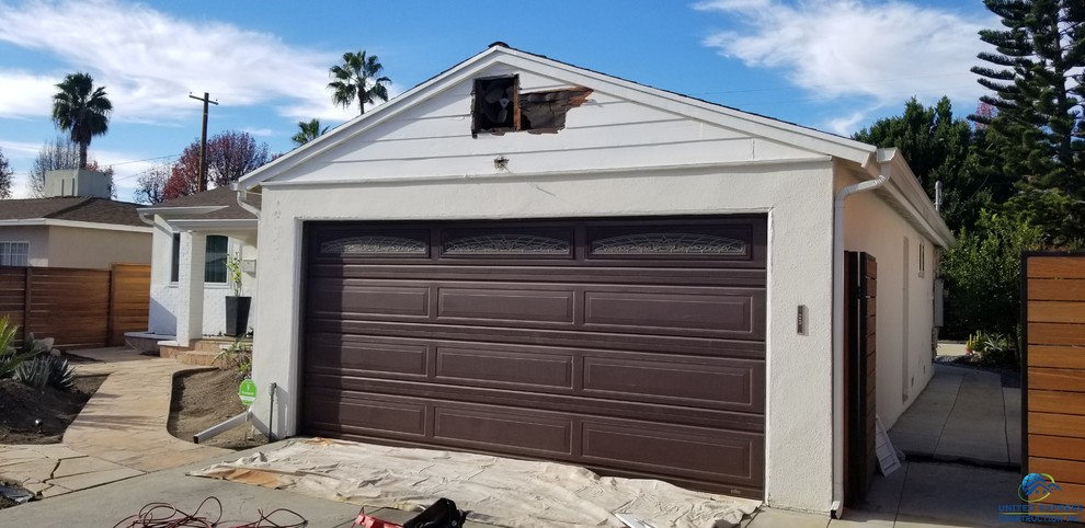 Stucco installation in North Hollywood