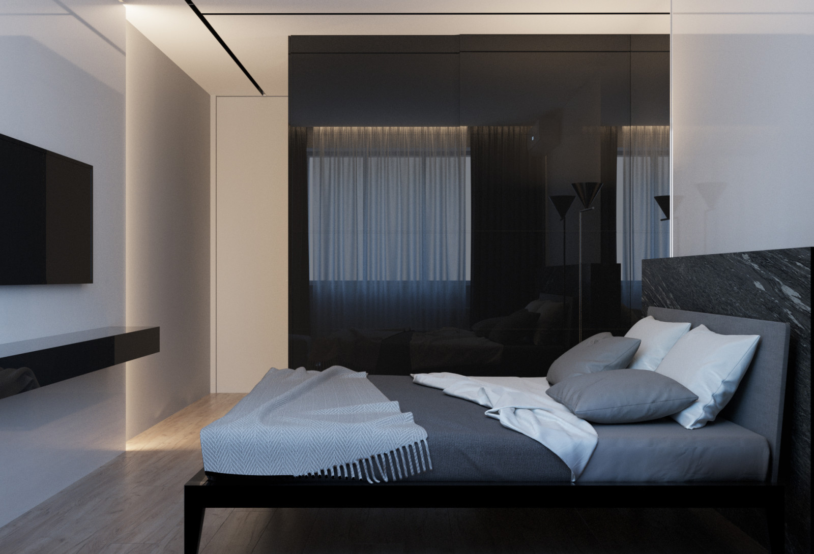 Дизайн проект 3-х комнатной квартиры г. Курск